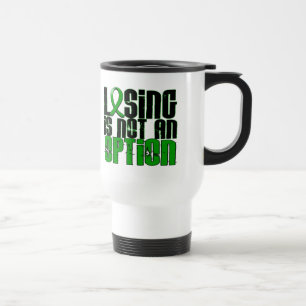 Losing Is Not An Option Traumatic Brain Injury TBI Travel Mug