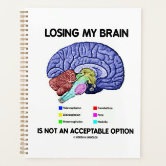 Losing My Brain Is Not An Acceptable Option Planner