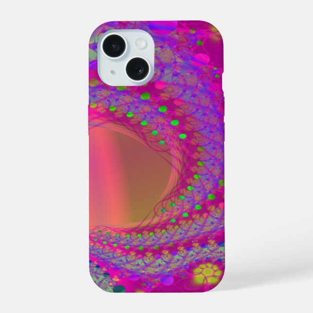 Losing My Marbles iPhone 15 Case (Back)