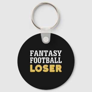 Losing Team Designs Fantasy Football Loser - Uni-a Key Ring
