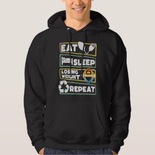 Losing Weight Motivation Diet Workout Exercise Beg Hoodie