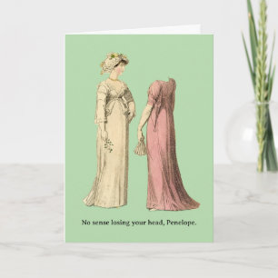 Losing Your Head Card