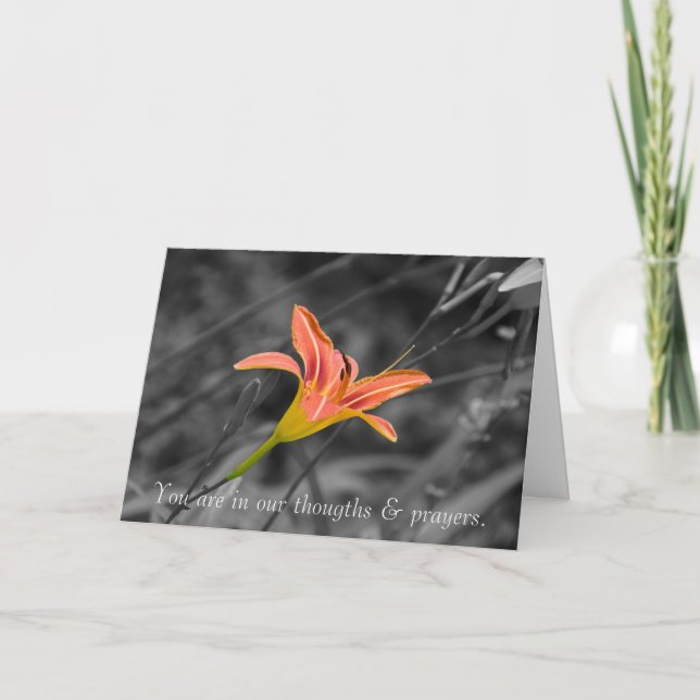Losing Your Mother Sympathy Card (Front)