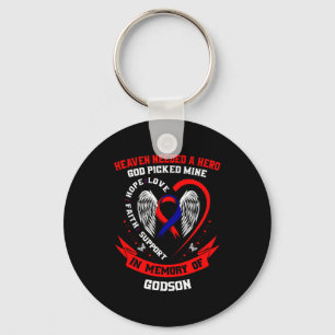 Loss In Memory Of Godson Chd Awareness Month Graph Key Ring