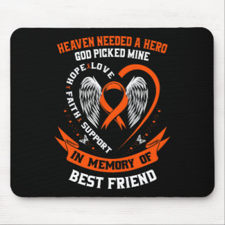 Loss In Memory of my Best Friend Leukaemia Awarene Mouse Mat