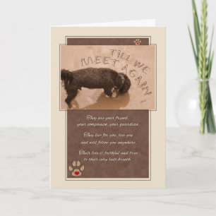 Loss of a Dog Pet Sympathy - Till We Meet Again Card