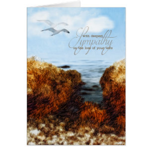 Loss of a Wife Sympathy Coastal Flight