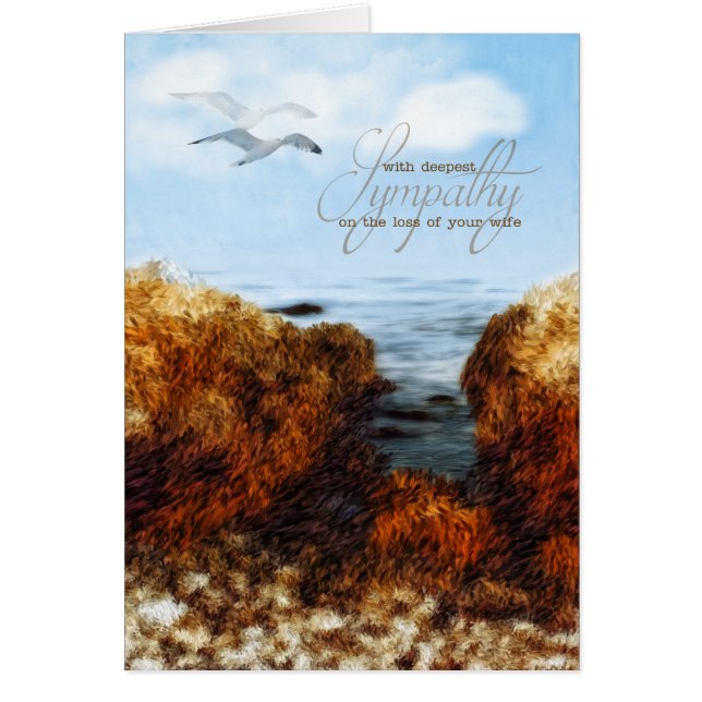 Loss of a Wife Sympathy Coastal Flight (Front)