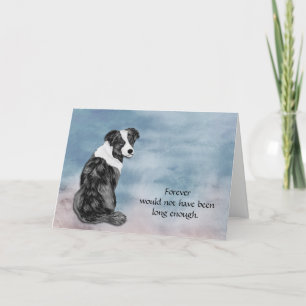 Loss of Australian Shepherd Condolence Card
