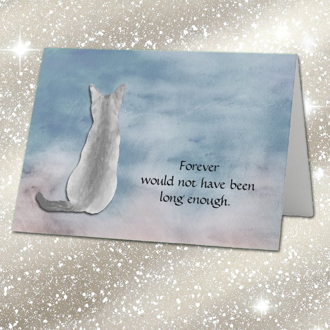 Loss of Cat Sympathy Condolence Card (Creator Uploaded)