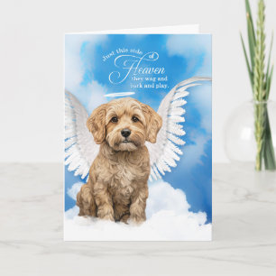 Loss of Dog Cockapoo Pet Sympathy Card