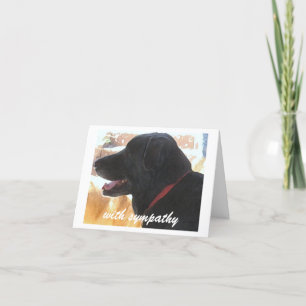 Loss of Dog - Pet Sympathy Card