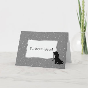 Loss of Dog Sympathy  Card