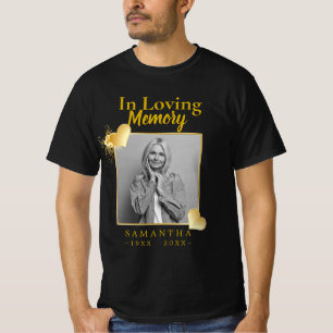 Loss of Mother Photo Celebration of life T-Shirt