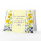 Loss of Mum Yellow Purple Flowers Sympathy Card