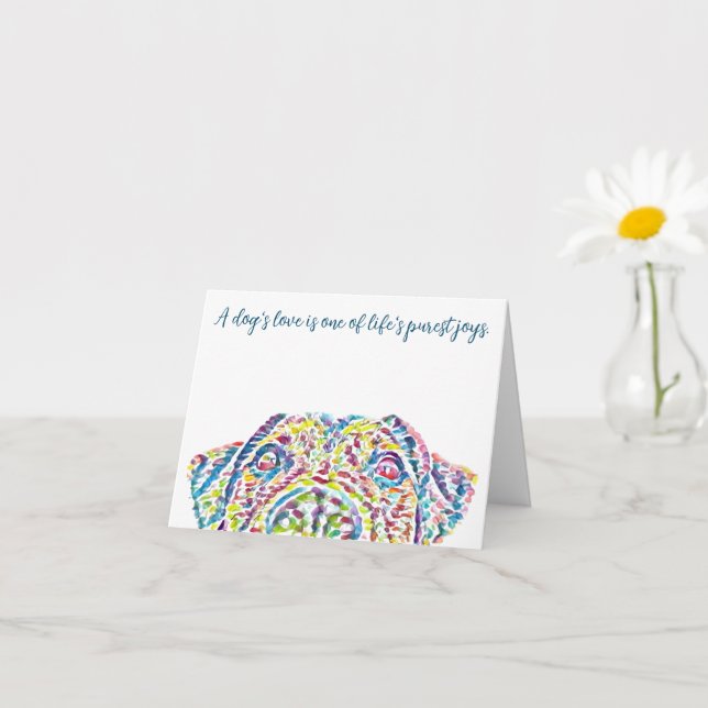 Loss of Pet Sympathy Card (Small Plant)