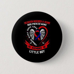 Loss Of Son Little Boy Chd Awareness Products Hear 6 Cm Round Badge