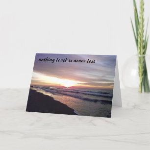 LOSS OF YOUR MOTHER CARD