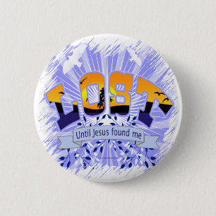 LOST 6 CM ROUND BADGE