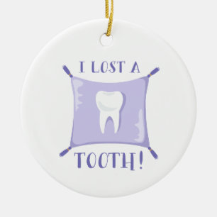 Lost A Tooth Ceramic Tree Decoration