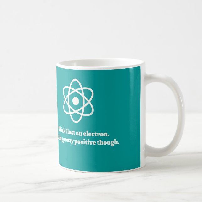 Lost an Electron Coffee Mug (Right)