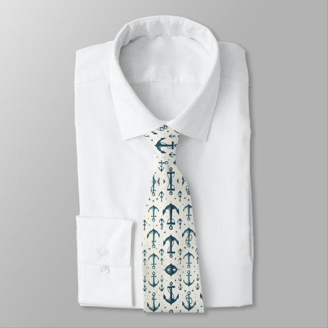 Lost Anchors Tie (Tied)