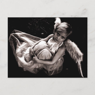Lost Baby Angel Postcard