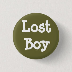 Lost Boy 3 Cm Round Badge