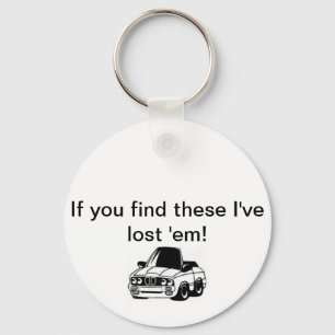Lost Car Keys Key Ring