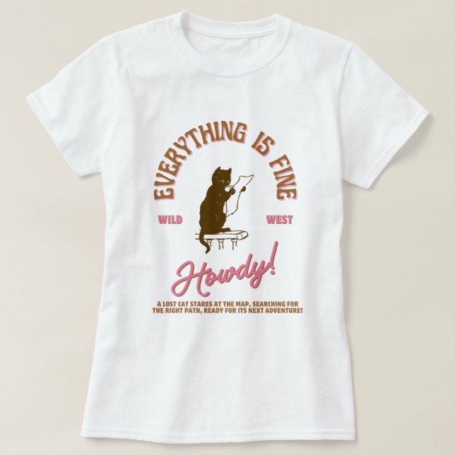 lost cat T-Shirt (Design Front)