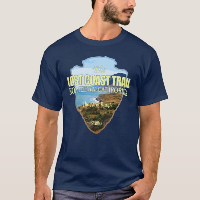 Lost Coast Trail (arrowhead) T-Shirt (Front)