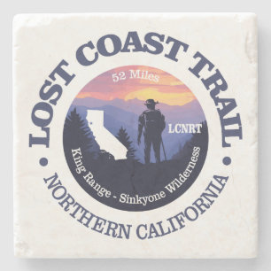 Lost Coast Trail (rd2) Stone Coaster