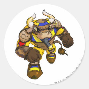 Lost Desert Team Captain 2 Classic Round Sticker