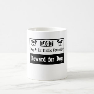 Lost Dog Air traffic Controller Coffee Mug