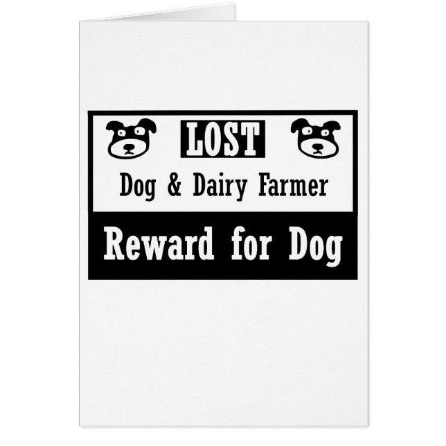 Lost Dog Dairy Farmer (Front)