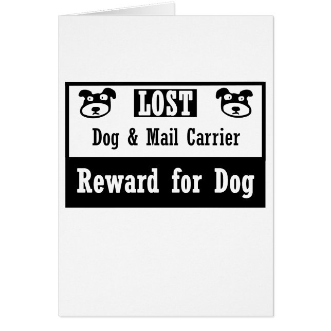 Lost Dog Mail Carrier (Front)