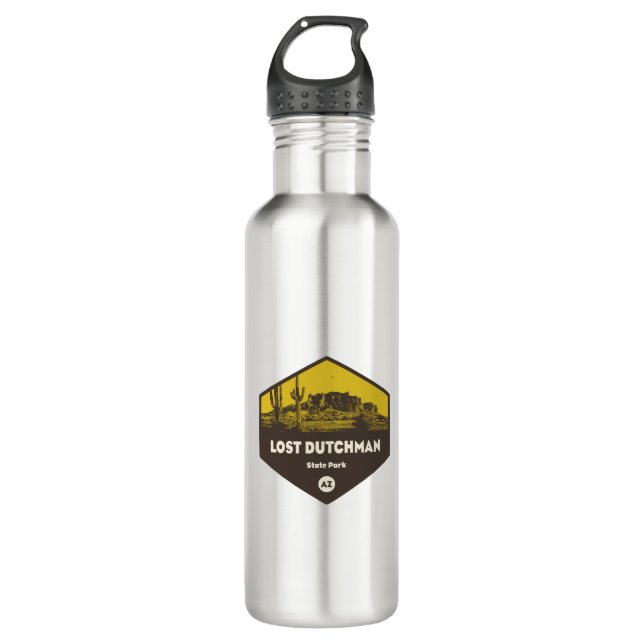 Lost Dutchman State Park Arizona 710 Ml Water Bottle (Front)