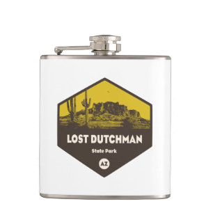 Lost Dutchman State Park Arizona Hip Flask