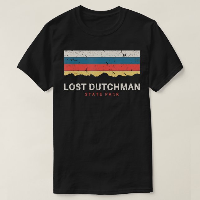 Lost Dutchman State Park Vintage Souvenirs  T-Shirt (Design Front)