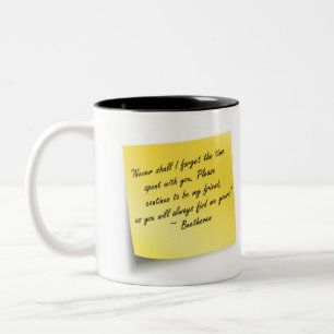 Lost Friends Two-Tone Coffee Mug