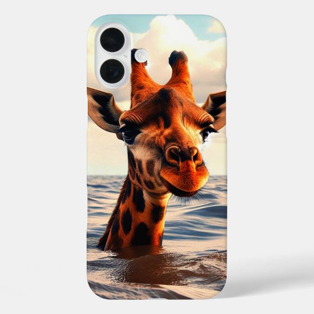 Lost Giraffe Phone Case (Back)