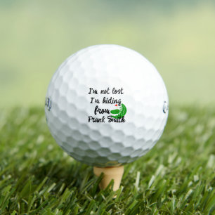 Lost Golf Balls, Jokes Puns   Customisable Balls