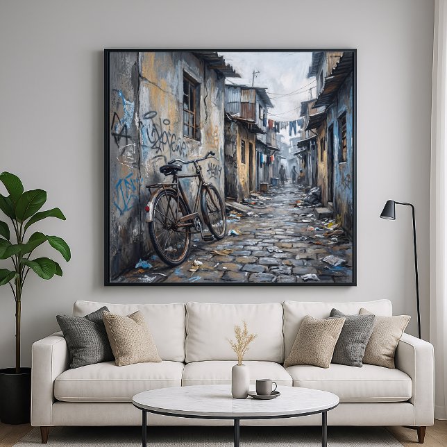 Lost - Gritty Urban Painterly Art Style Poster (Creator Uploaded)