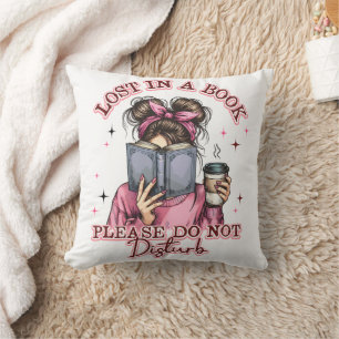 Lost In a Book.... Cushion