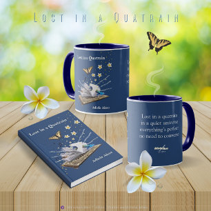 Lost in a Quatrain Mug by Adiela Akoo