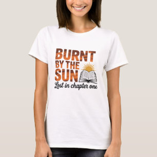 Lost in Charpet One Burnt Orange Summer Reading T-Shirt