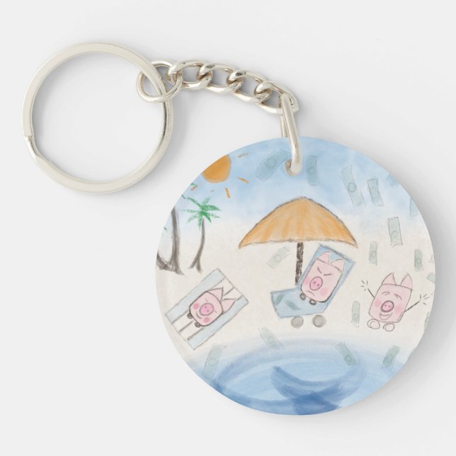 Lost in Heaven Key Ring (Front)