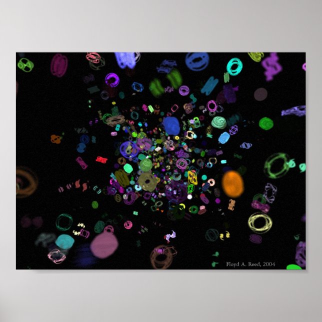 Lost in Julia Space Poster (Front)