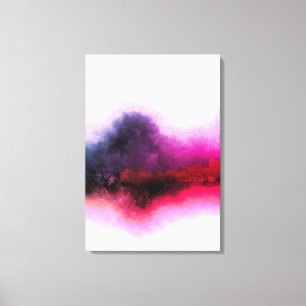 LOST IN MISTY HIBISCUS CANVAS PRINT