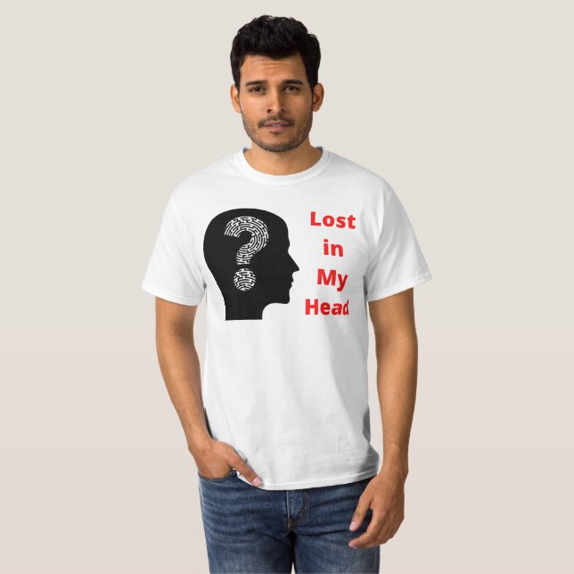 Lost in My Mind Men's Value T-Shirt (Front Full)